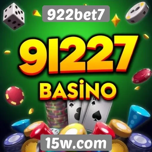 922bet7 oferece uma ampla gama de jogos de cassino